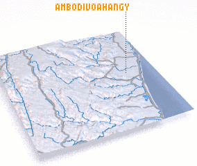 3d view of Ambodivoahangy