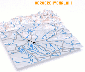 3d view of Qerqereh-ye Malakī