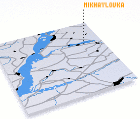 3d view of Mikhaylovka