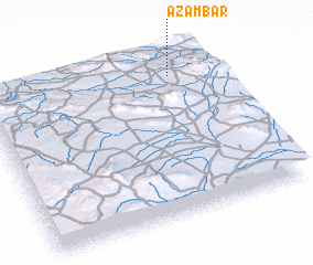 3d view of Āzambār