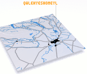 3d view of Qal‘eh-ye Shomeyl