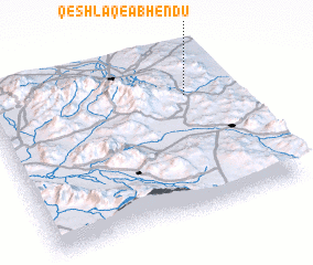 3d view of Qeshlāq-e Āb Hendū