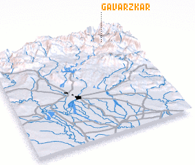 3d view of Gāvarzkār