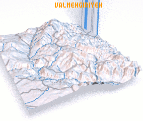 3d view of Valmeh Gīrīyeh