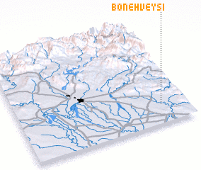 3d view of Boneh Veysī