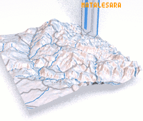 3d view of Maţāle‘ Sarā