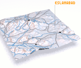 3d view of Eslāmābād