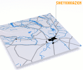 3d view of Sheykh Kāz̧em