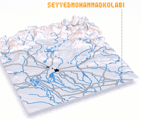 3d view of Seyyed Moḩammad Kolābī