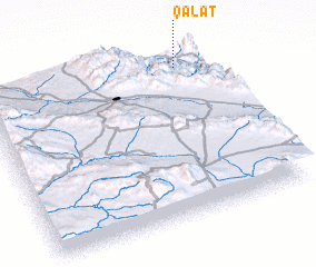 3d view of Qalāt