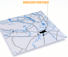 3d view of Manşūrīyeh-ye Do