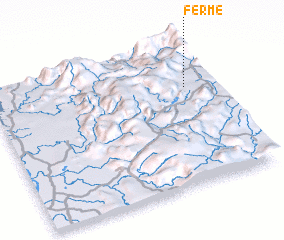 3d view of Ferme