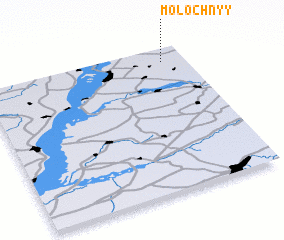 3d view of Molochnyy