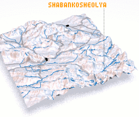 3d view of Shabānkosh-e ‘Olyā