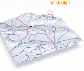 3d view of Gol Makān