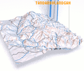 3d view of Tandar Bolandgāh