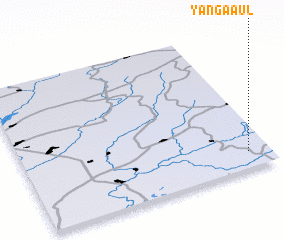 3d view of Yanga-Aul