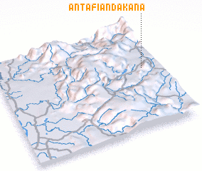 3d view of Antafiandakana