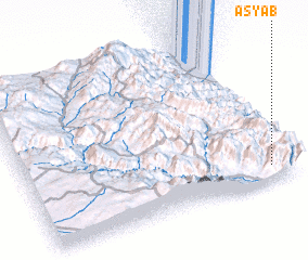 3d view of Āsyāb