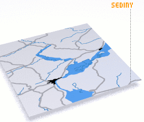 3d view of Sediny