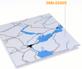 3d view of Shalegovo