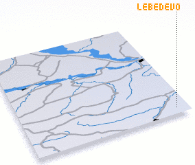 3d view of Lebedevo