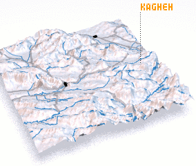 3d view of Kāgheh