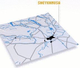 3d view of Sheykh Mūsá