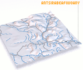 3d view of Antsirabe Afovoany