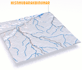 3d view of Ḩişn Mubārak Bin ‘Umar