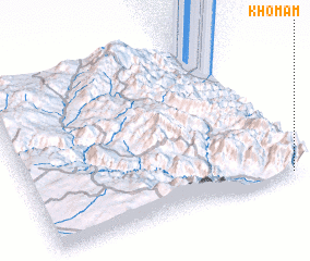 3d view of Khomām