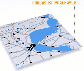 3d view of Chuvashskiy Kalmayur