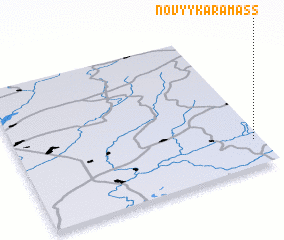 3d view of Novyy Karamass