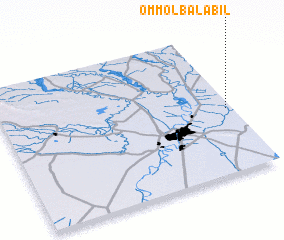 3d view of Omm ol Balābīl