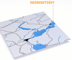 3d view of Kazakovtsevy