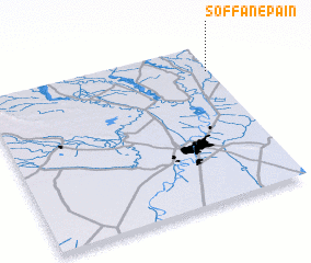 3d view of Soffān-e Pā\