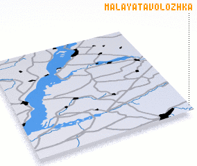 3d view of Malaya Tavolozhka