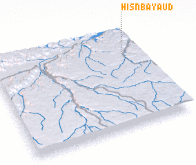 3d view of Ḩişn Baya‘ud