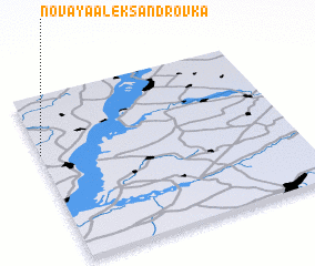 3d view of Novaya Aleksandrovka