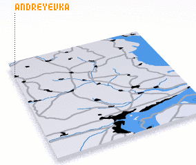 3d view of Andreyevka