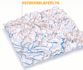 3d view of Kūshk Khalaf-e ‘Olyā