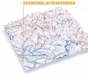 3d view of Kūshk Khalaf-e Rāh-e Khodā