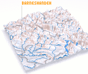 3d view of Barneshāndeh