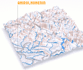 3d view of Amīr ol Momenīn