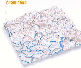 3d view of Chamkonār