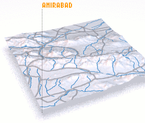 3d view of Amīrābād