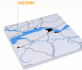 3d view of Sozykiny