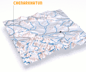 3d view of Chenār Khātūn