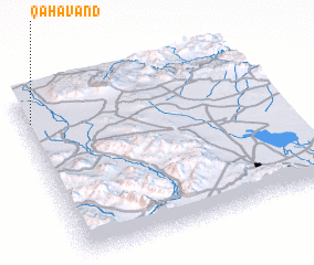 3d view of Qahāvand