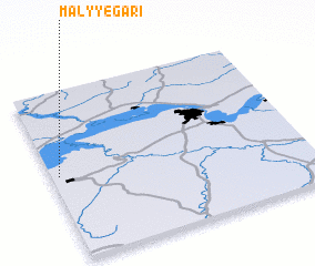 3d view of Malyye Gari